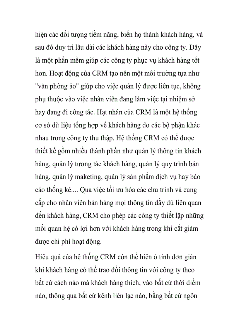 image for page Giải pháp quản trị quan hệ khách hàng trong doanh nghiệp