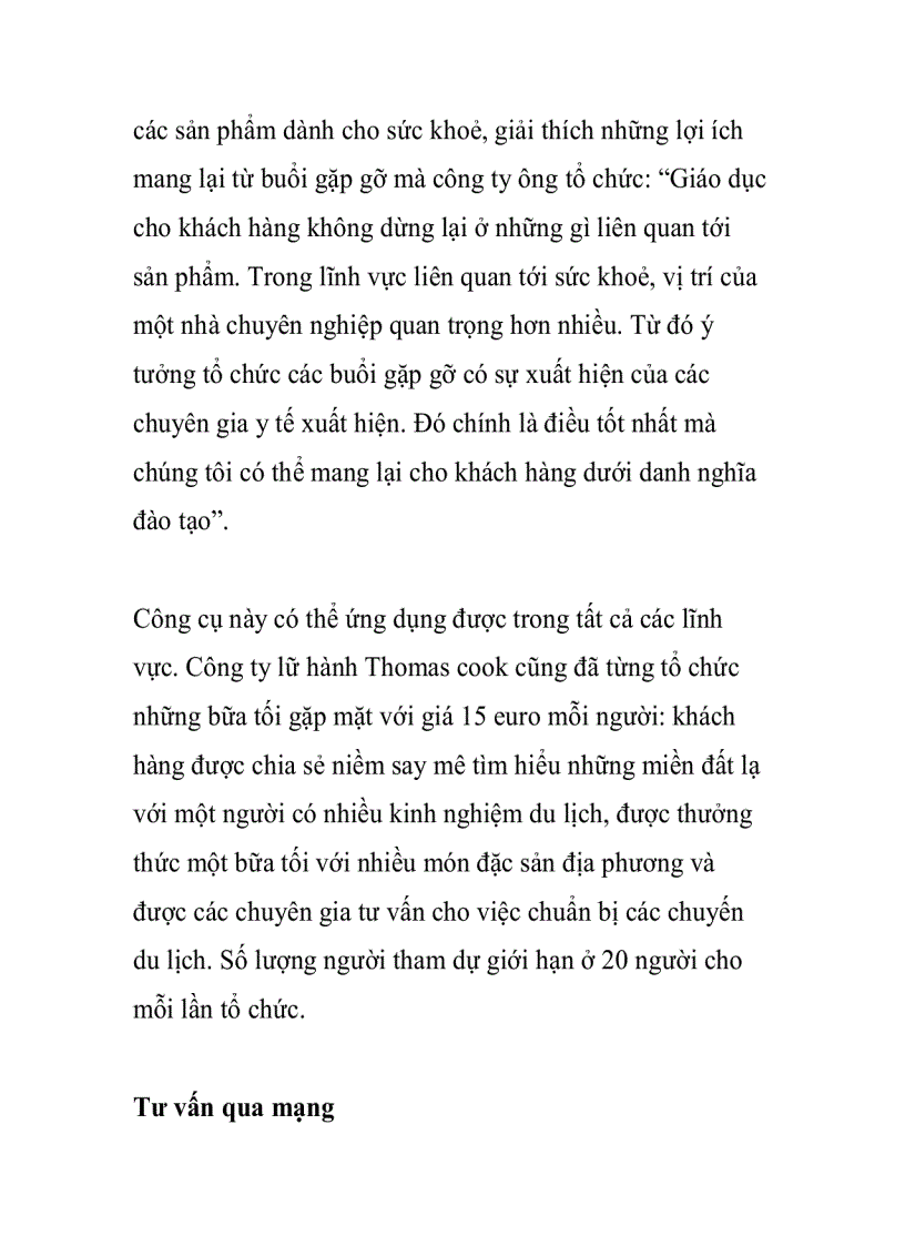 image for page Đào tạo khách hàng