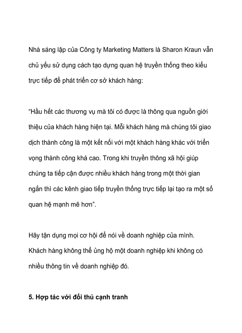 image for page Chiến lược đa dạng hóa cơ sở khách hàng