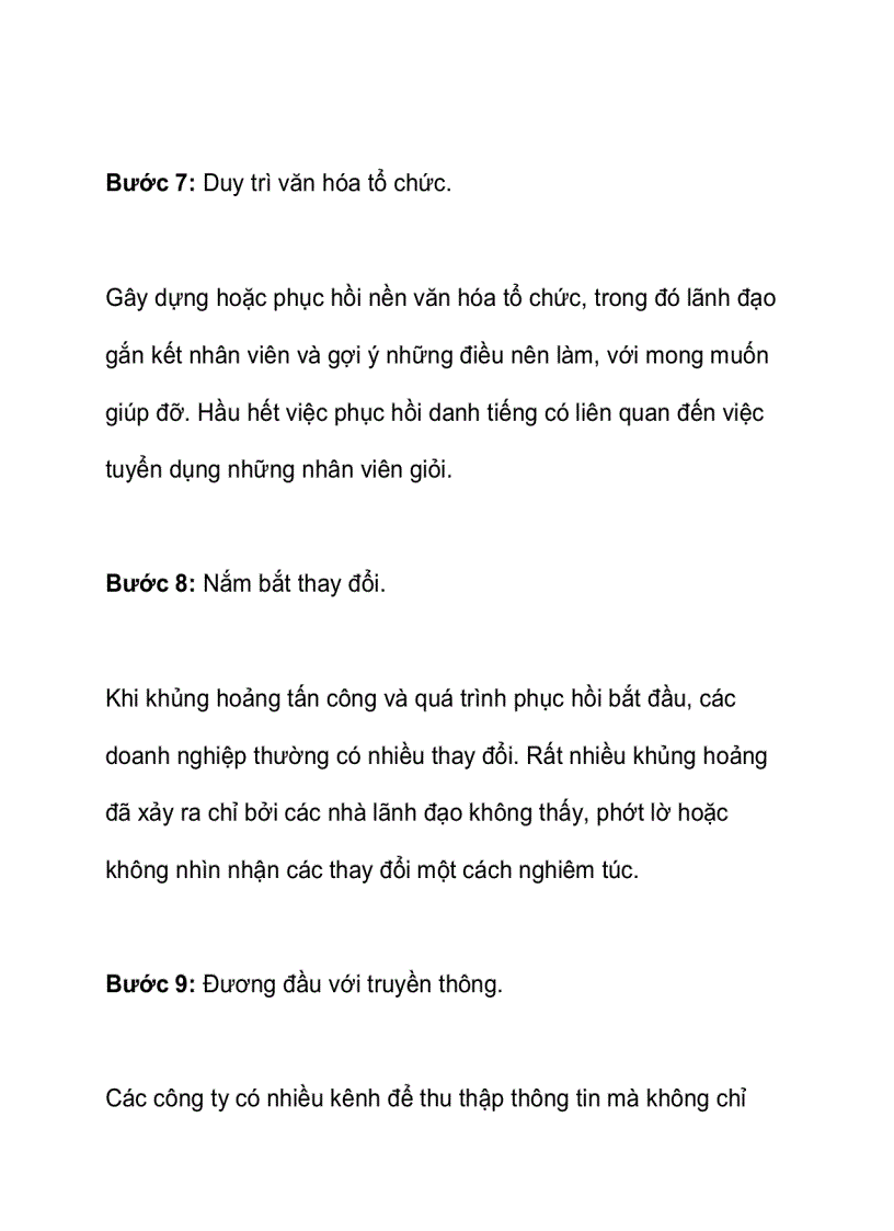 image for page 12 bước để lấy lại danh tiếng của tổ chức