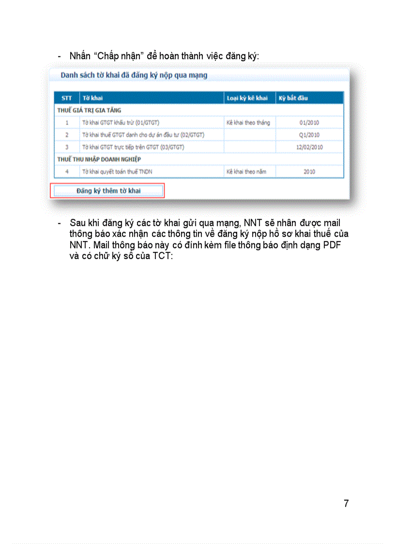 image for page Hướng dẫn kê khai thuế qua mạng