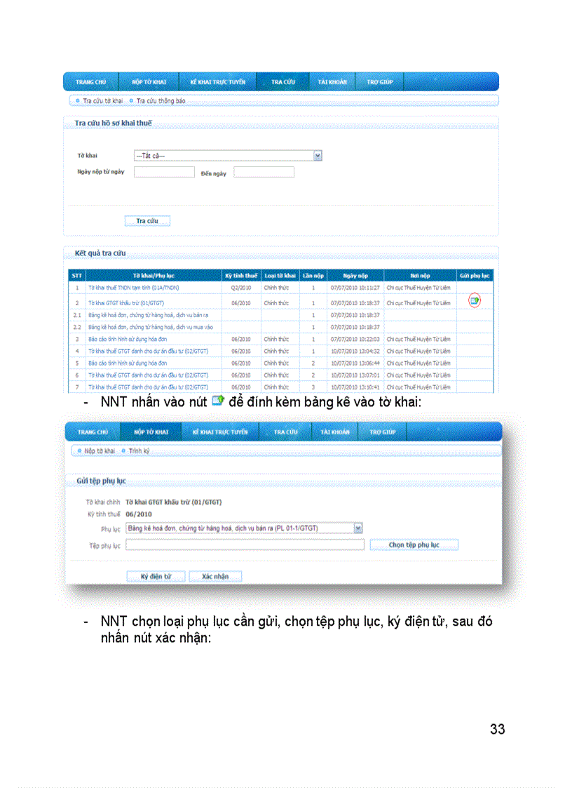 image for page Hướng dẫn kê khai thuế qua mạng