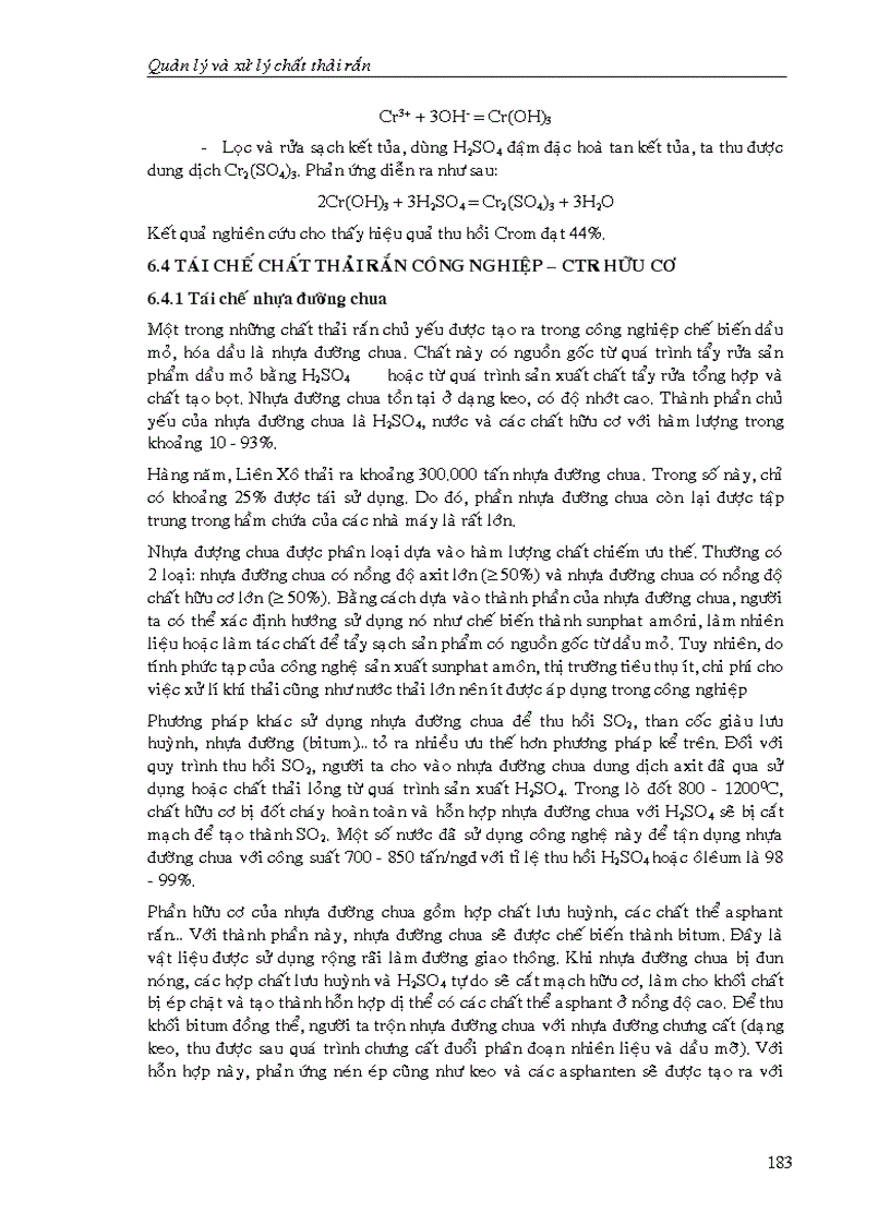 image for page Quản lý và xử lý chất thải rắn