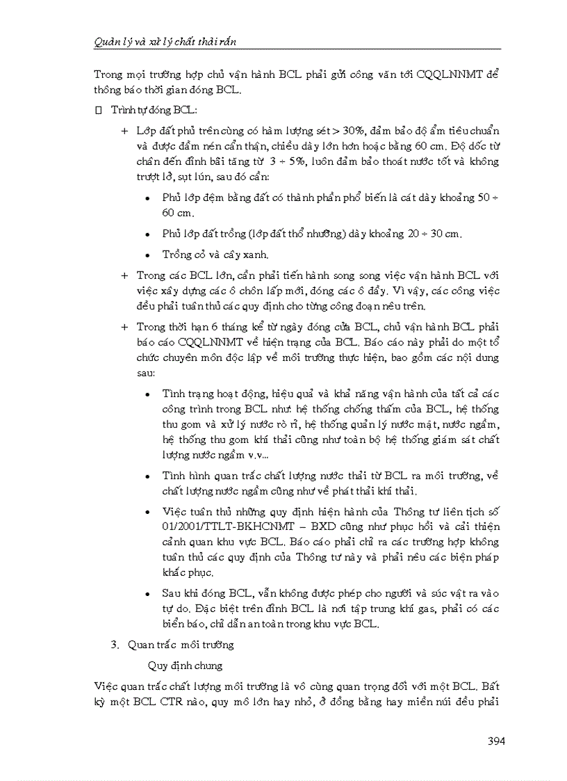 image for page Quản lý và xử lý chất thải rắn