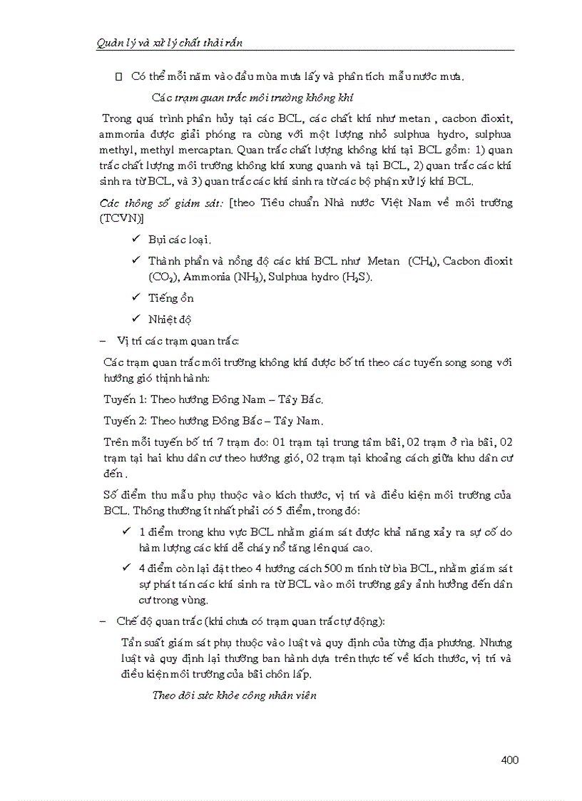 image for page Quản lý và xử lý chất thải rắn