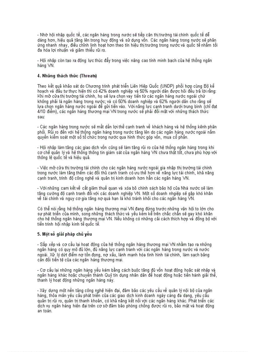 image for page Những cơ hội và thách thức đối với hệ thống ngân hàng thương mại Việt Nam trong quá trình hội nhập