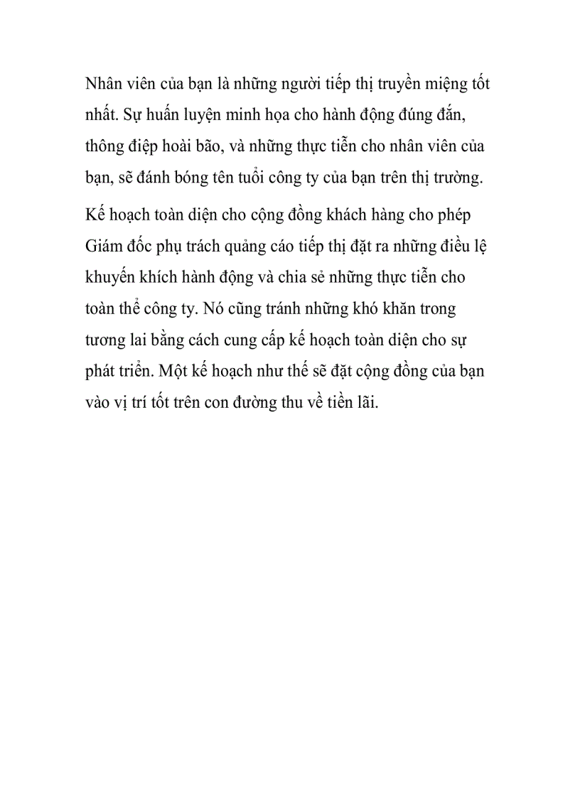 image for page Xây dựng cộng đồng khách hàng chiến lược toàn diện