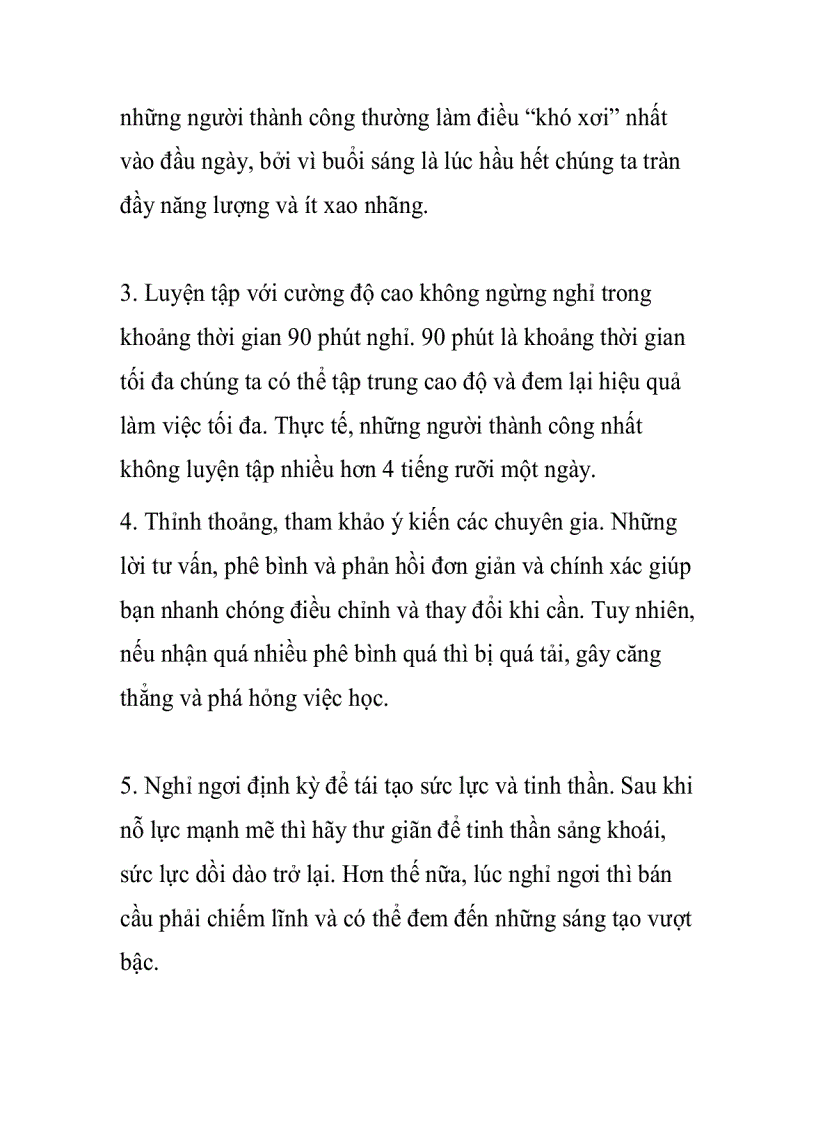 image for page 6 bí quyết thành công bất cứ việc gì
