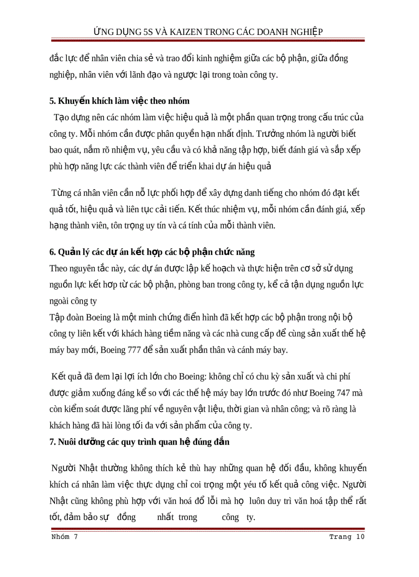 image for page Ứng dụng Kaizen trong các doanh nghiệp