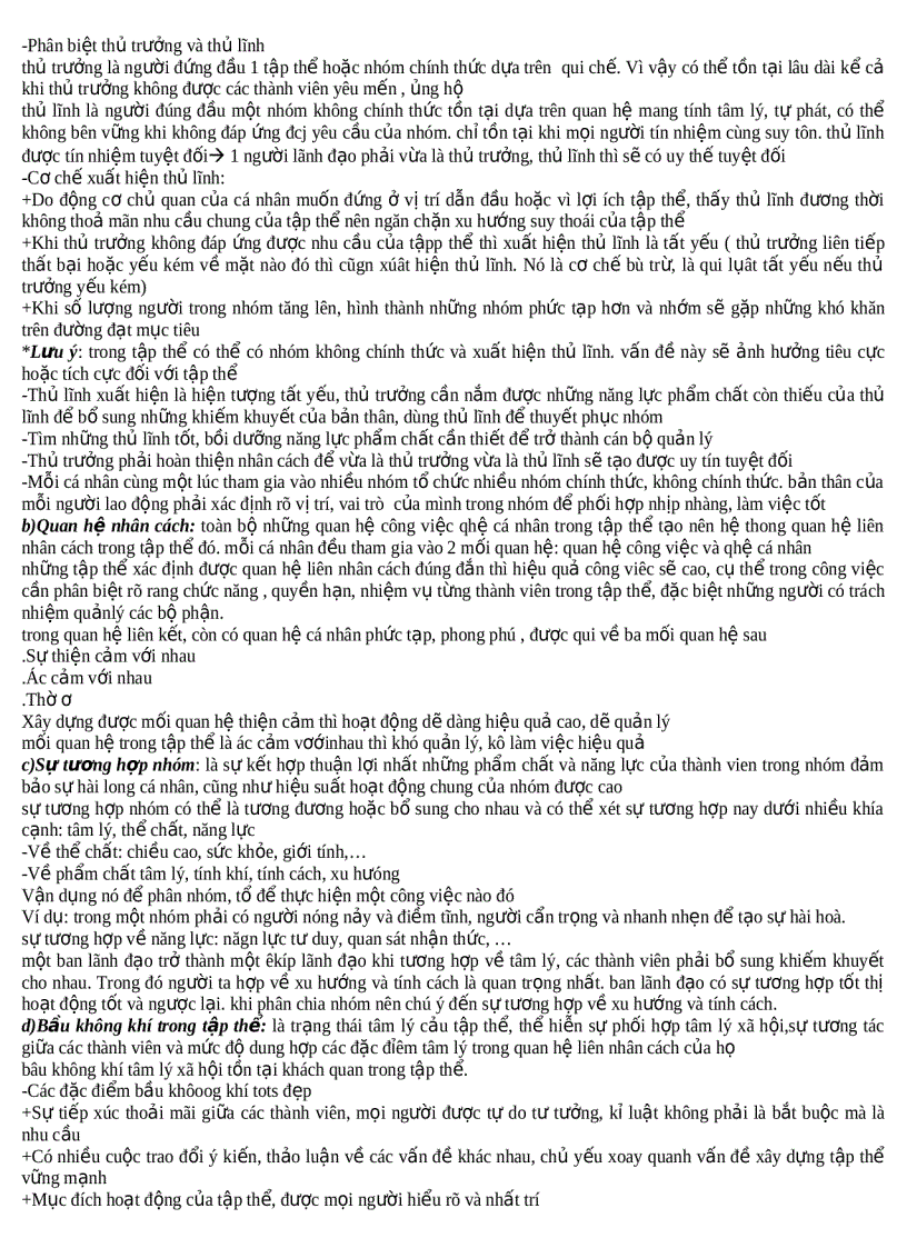 image for page Đặc điểm tâm lý các đối tượng quản trị trong kinh doanh