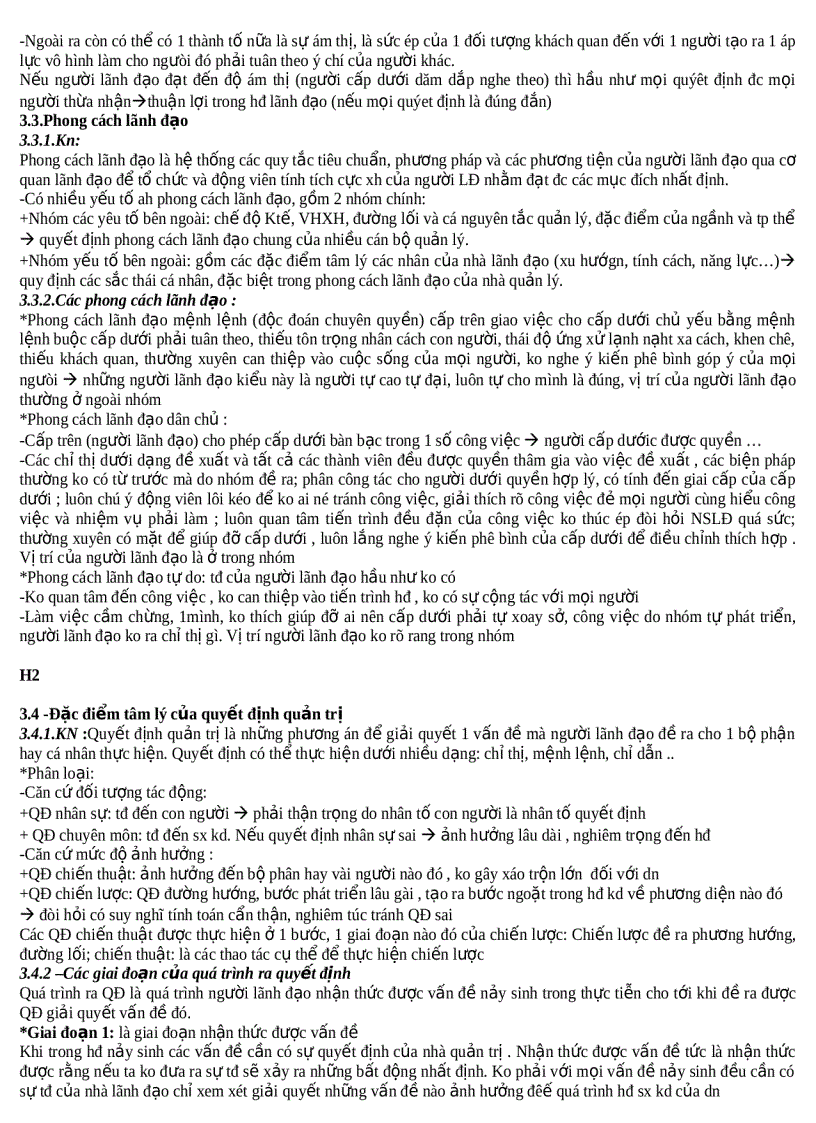 image for page Đặc điểm tâm lý các đối tượng quản trị trong kinh doanh