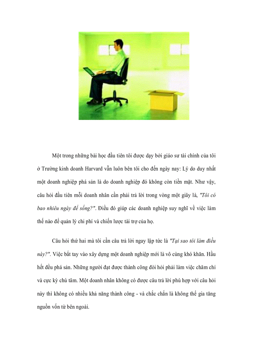 image for page Ba câu hỏi dành cho doanh nhân