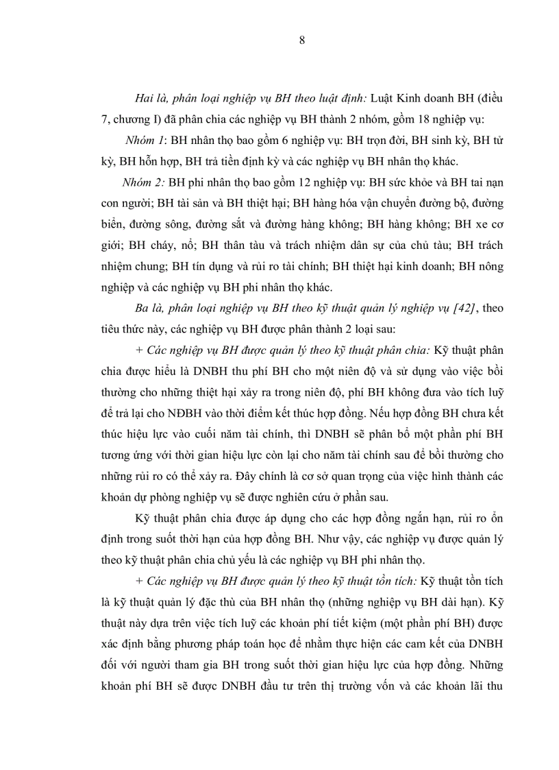 image for page Tài liệu tái bảo hiểm kế toán bảo hiểm và tổng quan về bảo hiểm 1