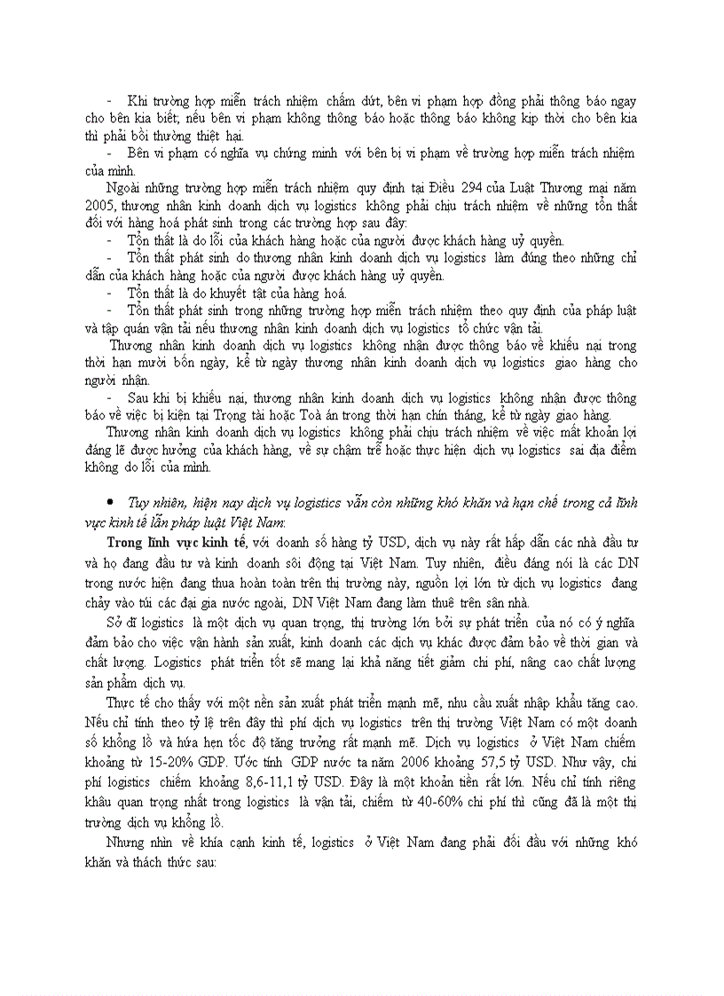 image for page Logistics có hay không những thách thức và rào cản