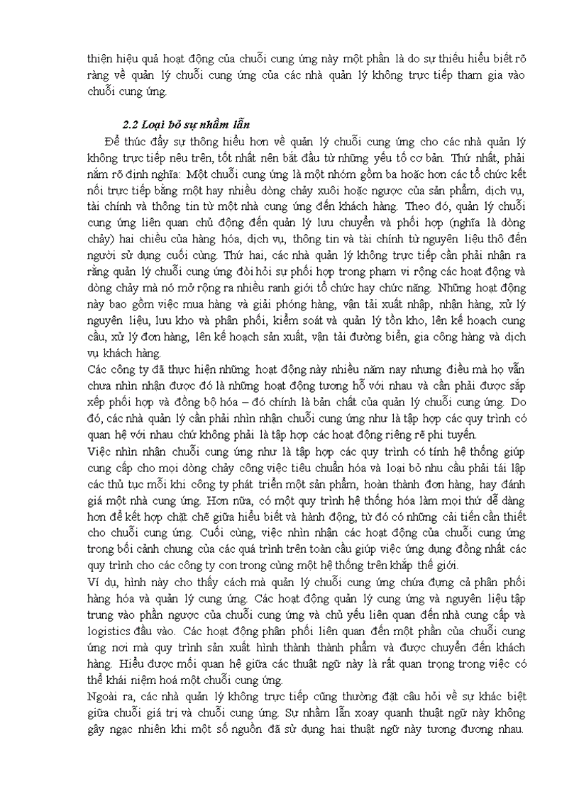 image for page Quan niệm mới về quản lý chuỗi cung ứng