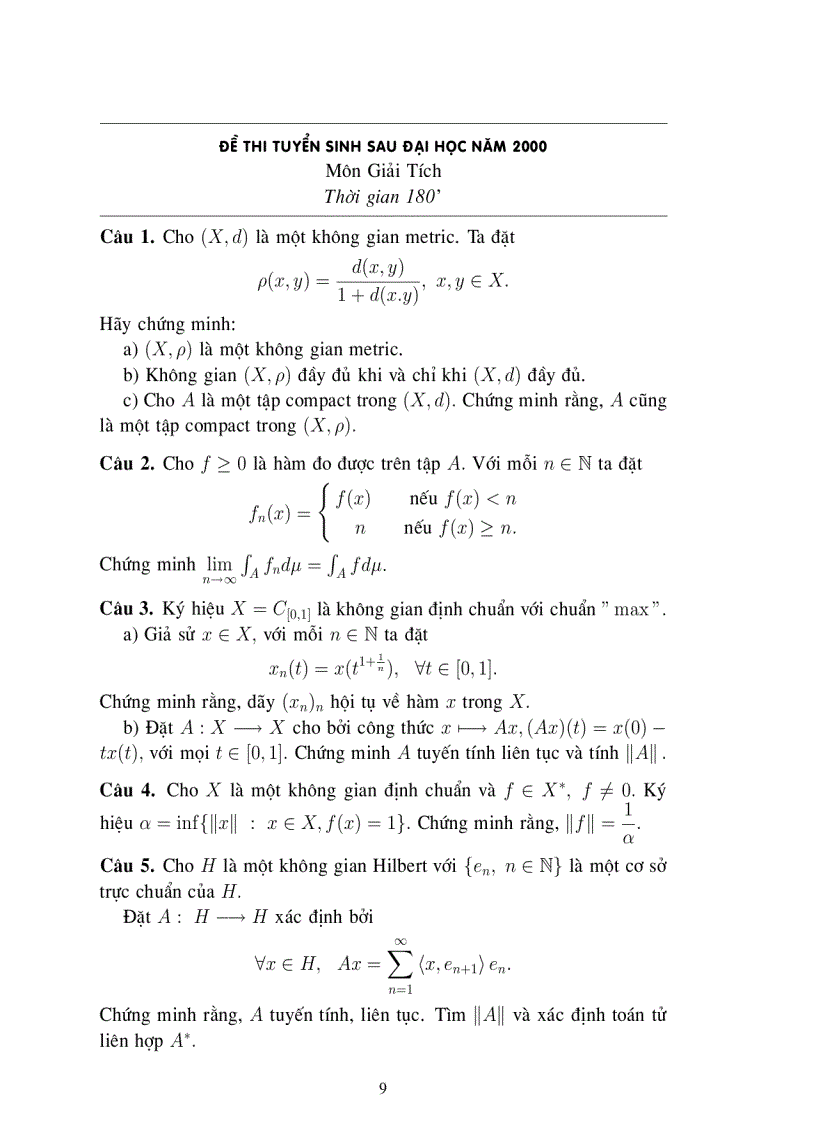 image for page Tổng hợp tài liệu luyện thi Cao học Môn Toán hay