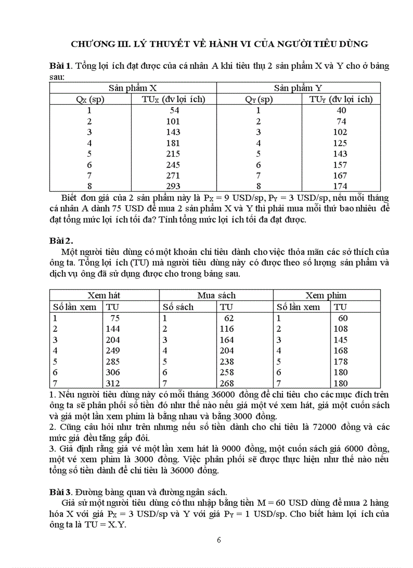 image for page Tổng hợp bài tập kinh tế vi mô hay