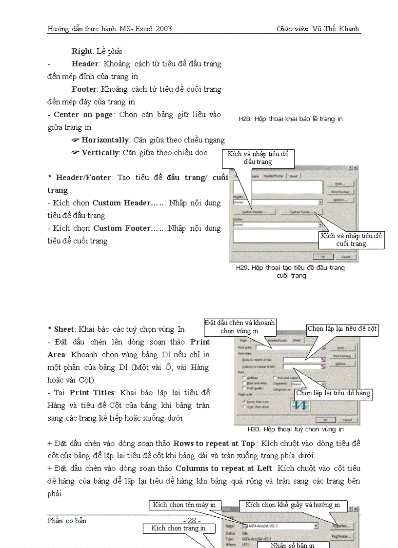 image for page Hướng dẫn thực hành MS Excel 2003