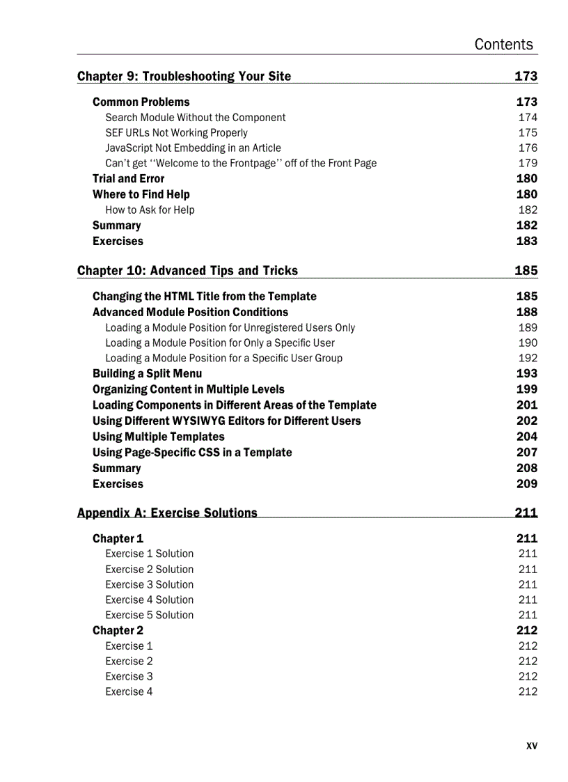image for page Beginning Joomla Web Site Development Wrox Programmer to Programmer