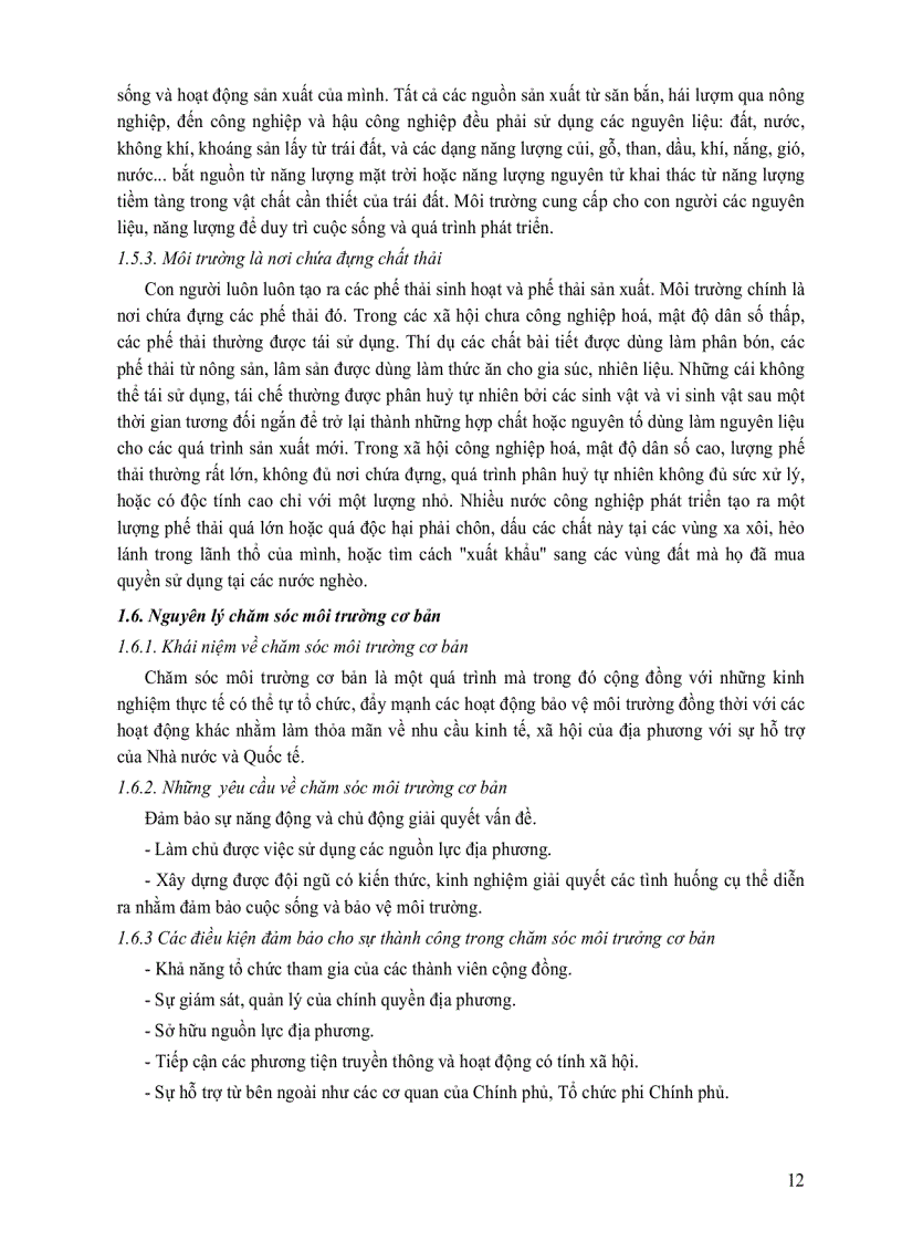 image for page Môi trường và độc chất