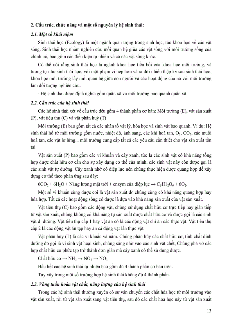 image for page Môi trường và độc chất