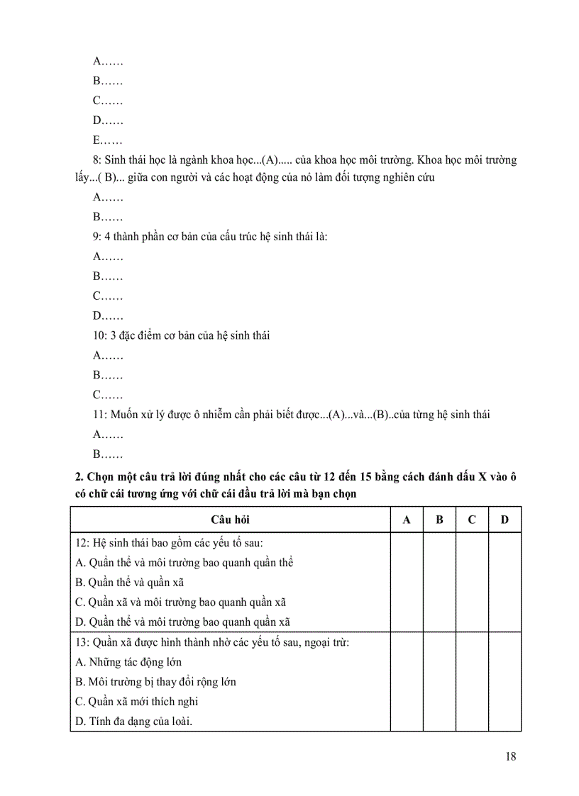 image for page Môi trường và độc chất