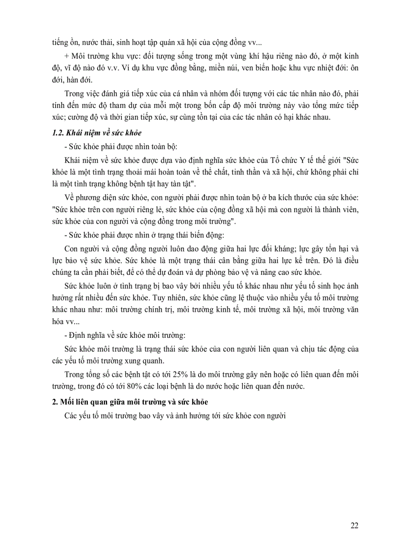 image for page Môi trường và độc chất