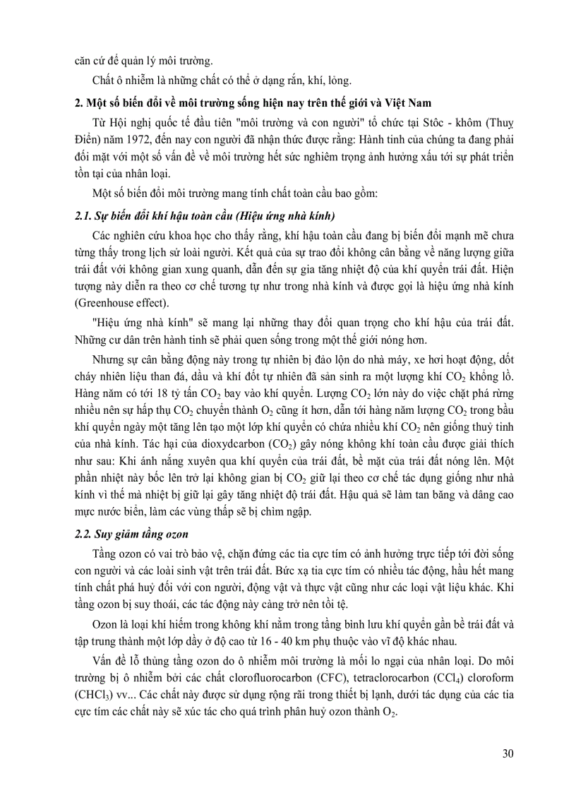 image for page Môi trường và độc chất