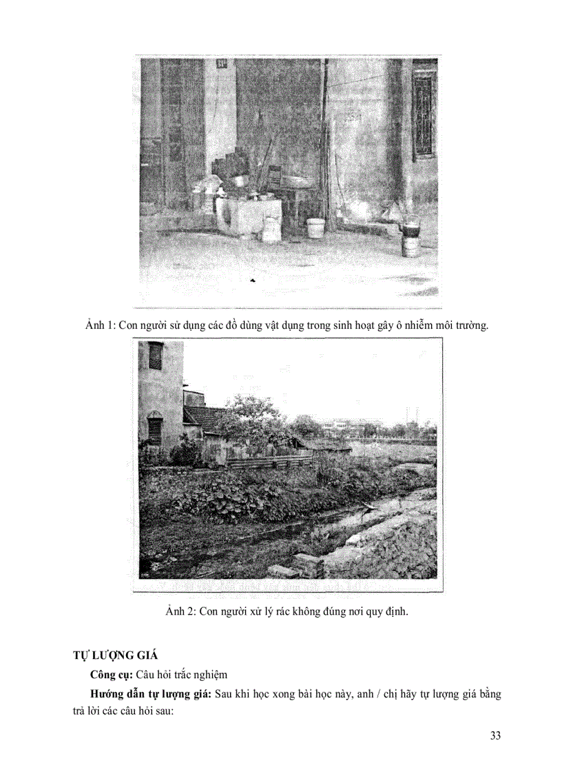 image for page Môi trường và độc chất