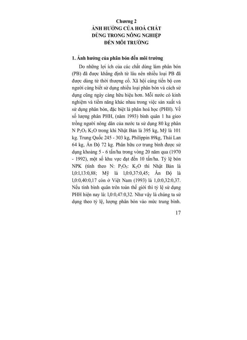 image for page Hóa chất dùng trong nông nghiệp và sức khỏe cộng đồng