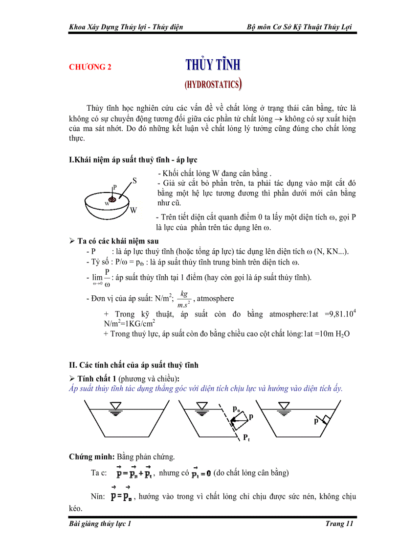 image for page Giáo trình Cơ sở kỹ thuật thủy lợi Chương 2