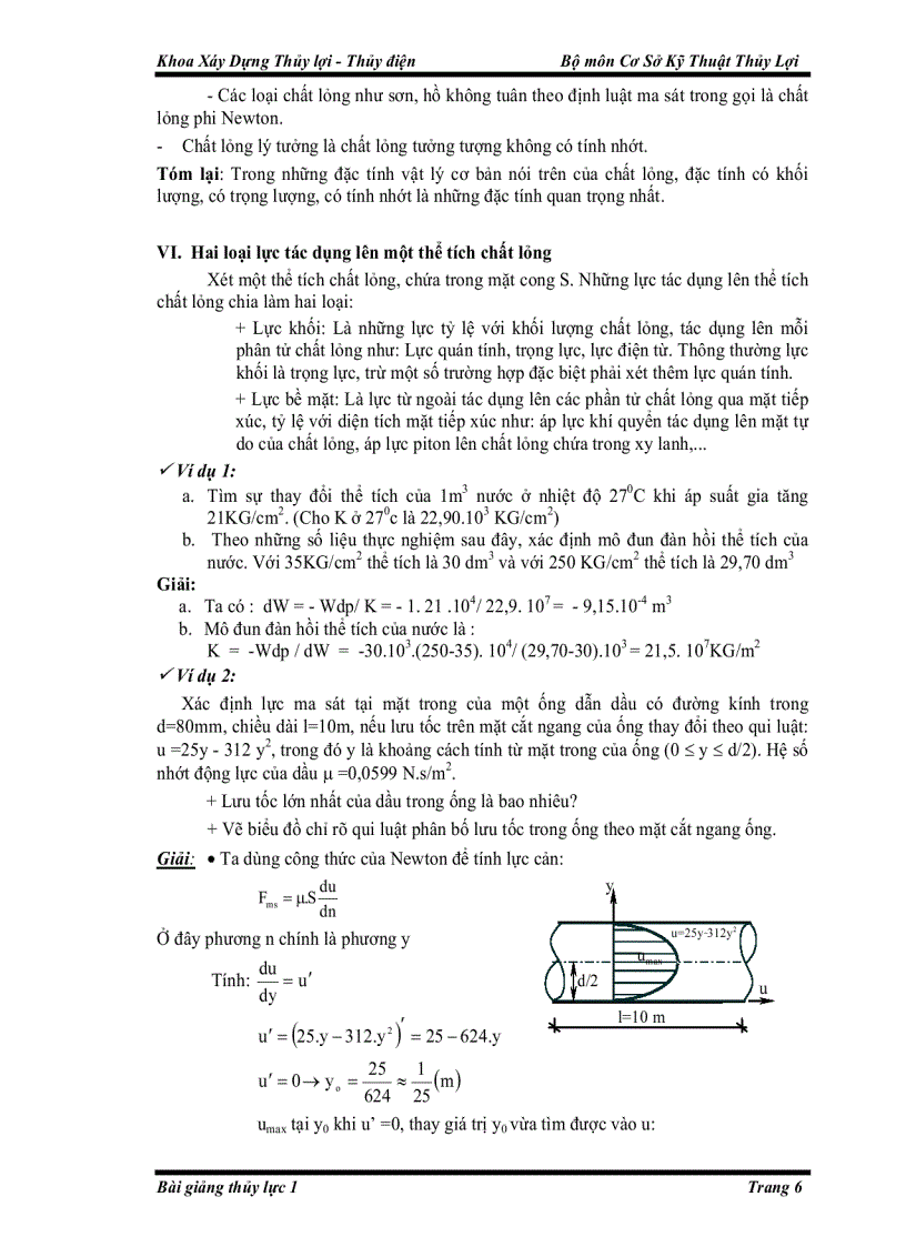 image for page Giáo trình Cơ sở kỹ thuật thủy lợi Chương 1