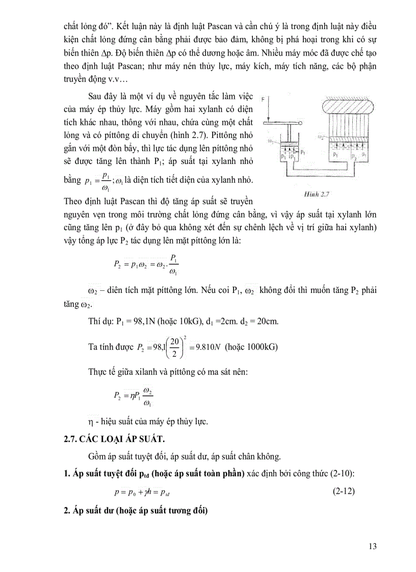 image for page Bài giảng thuỷ lực môi trường