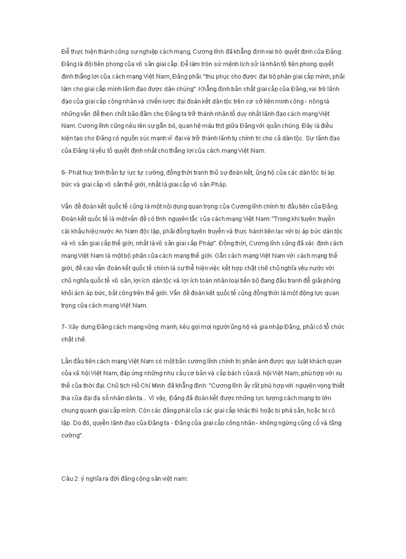 image for page Bộ 12 câu hỏi Đường lối CM của ĐCS Việt Nam