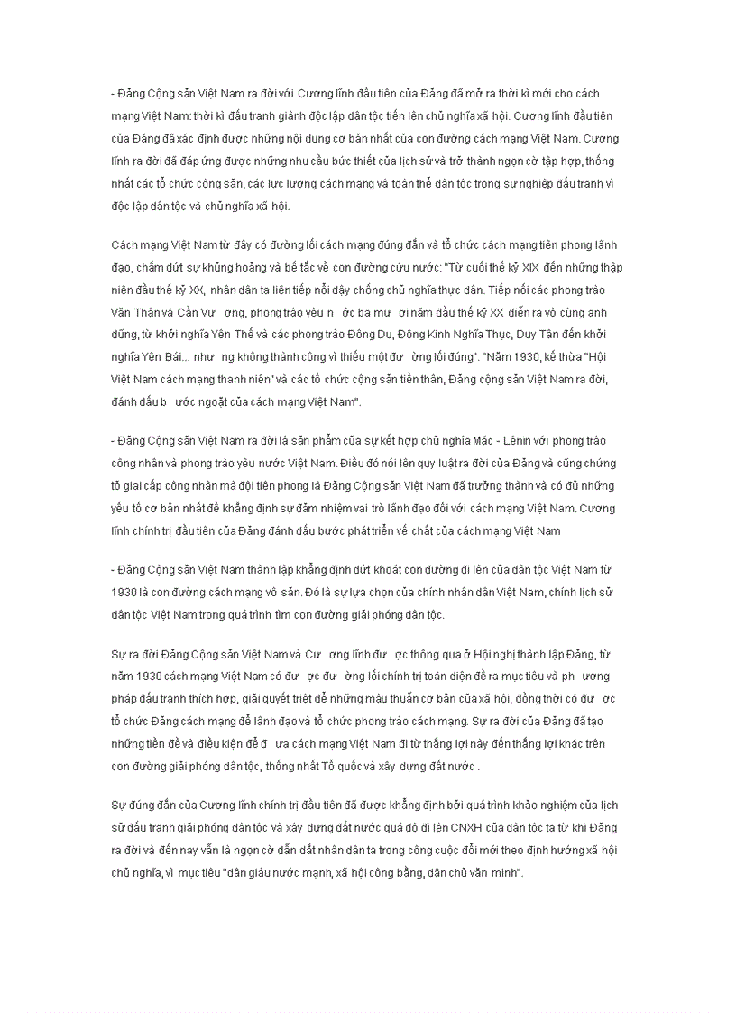 image for page Bộ 12 câu hỏi Đường lối CM của ĐCS Việt Nam