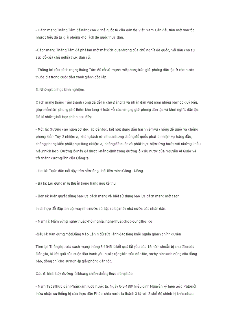 image for page Bộ 12 câu hỏi Đường lối CM của ĐCS Việt Nam