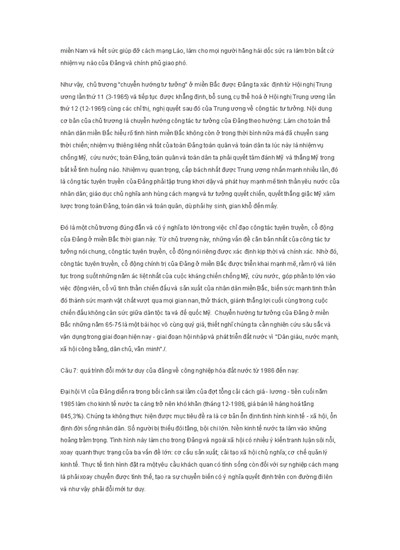 image for page Bộ 12 câu hỏi Đường lối CM của ĐCS Việt Nam