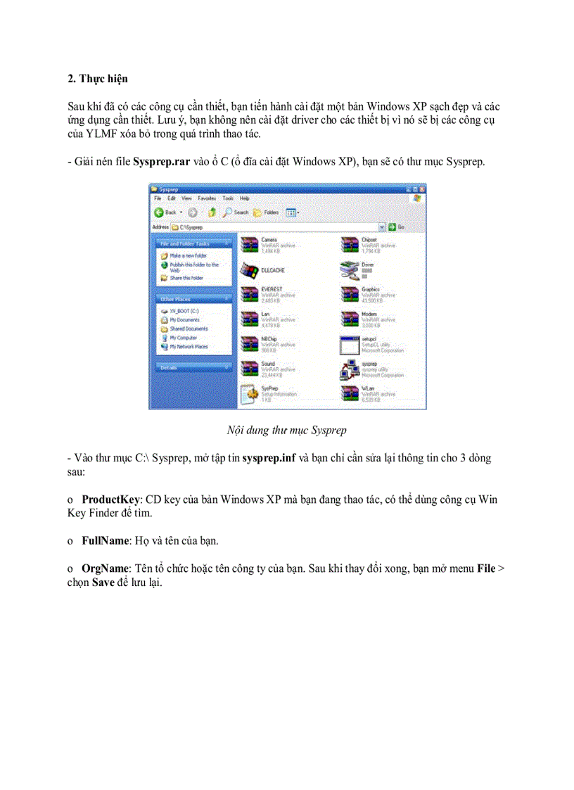 image for page 3 cách tạo file ghost cho Windows XP