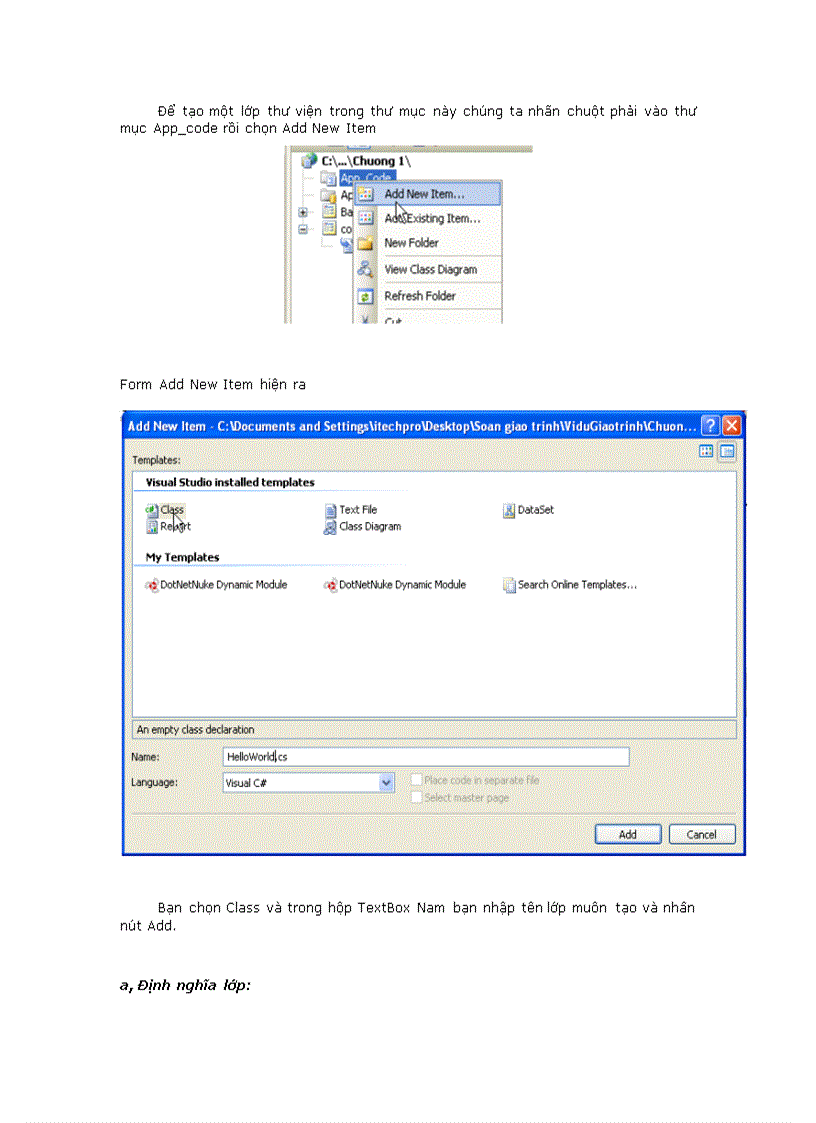 image for page Giáo trình Asản phẩm NET