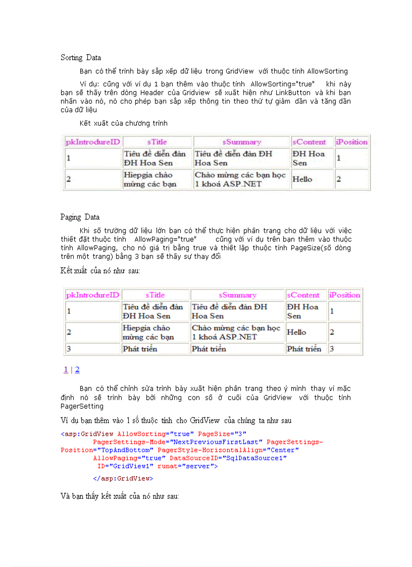 image for page Giáo trình Asản phẩm NET