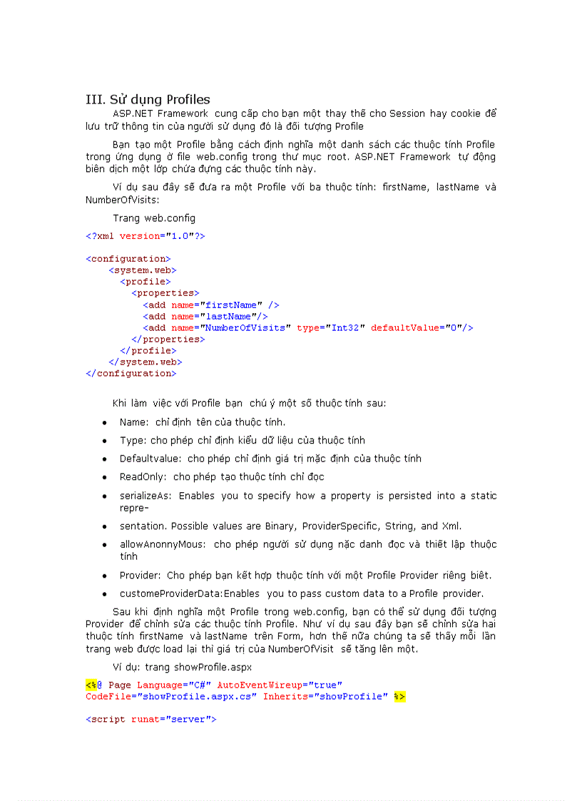 image for page Giáo trình Asản phẩm NET