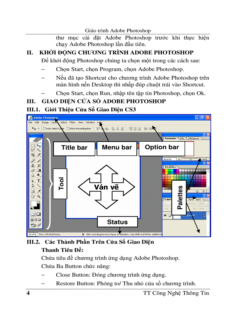 image for page Giáo trình Adobe Photoshop