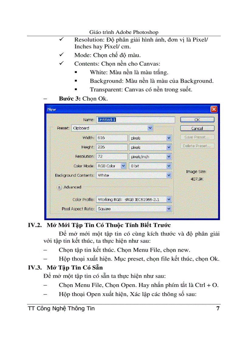 image for page Giáo trình Adobe Photoshop