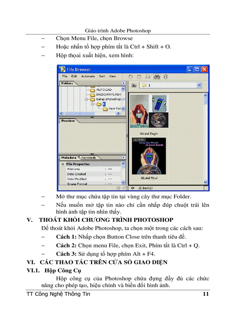 image for page Giáo trình Adobe Photoshop