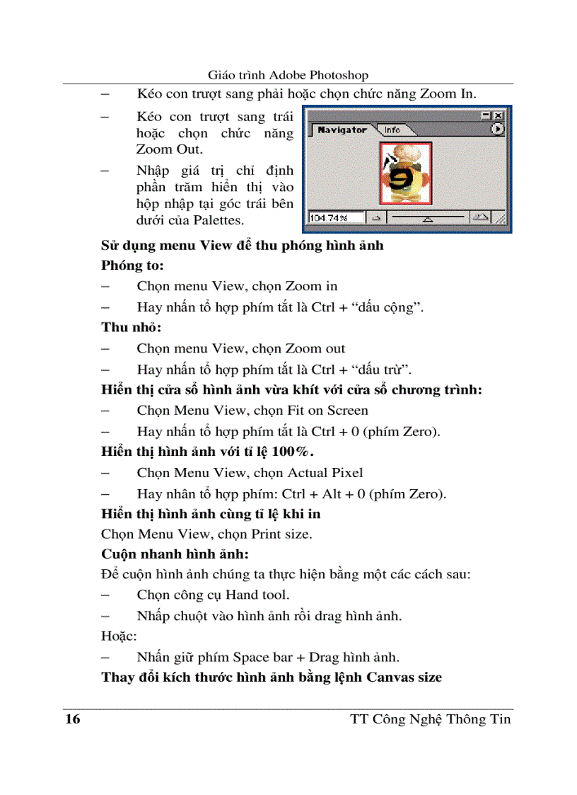 image for page Giáo trình Adobe Photoshop