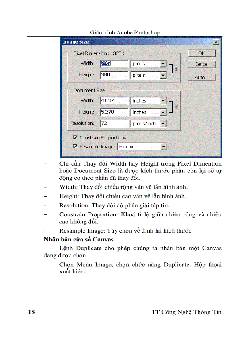 image for page Giáo trình Adobe Photoshop