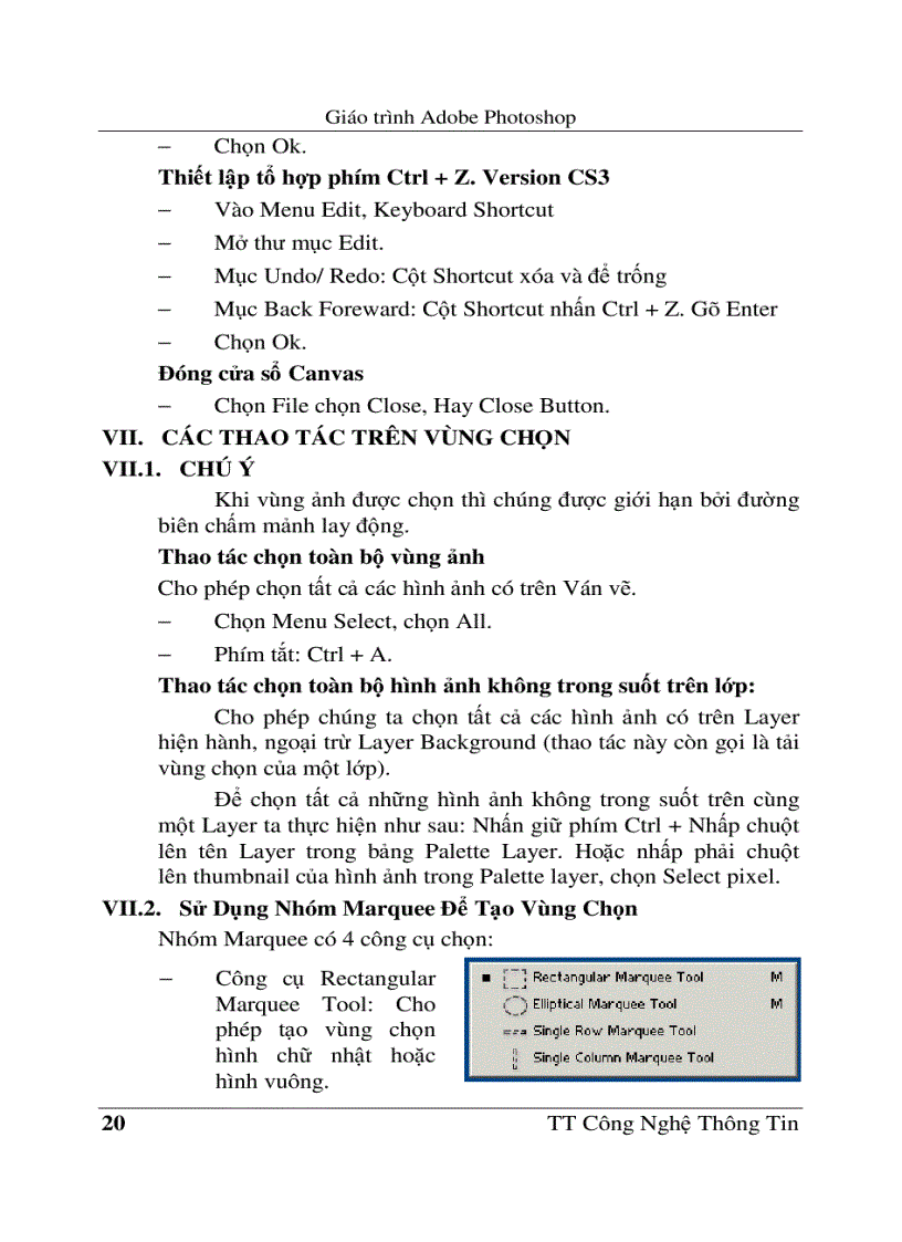 image for page Giáo trình Adobe Photoshop