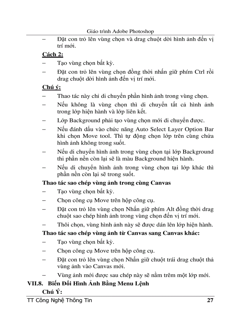 image for page Giáo trình Adobe Photoshop