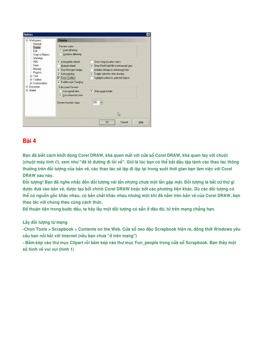 image for page Hướng Dẫn Sử Dụng Corel DRAW