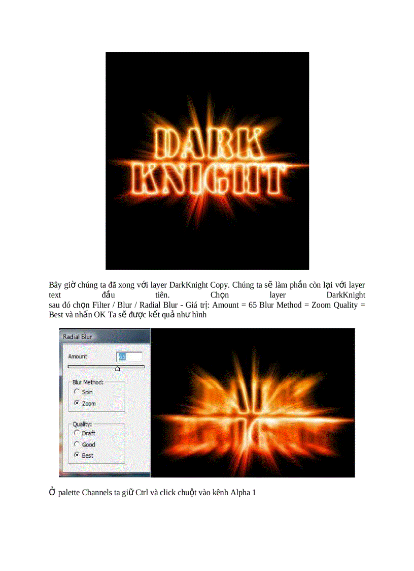 image for page Hiệu ứng chữ mới Colorful Light Text